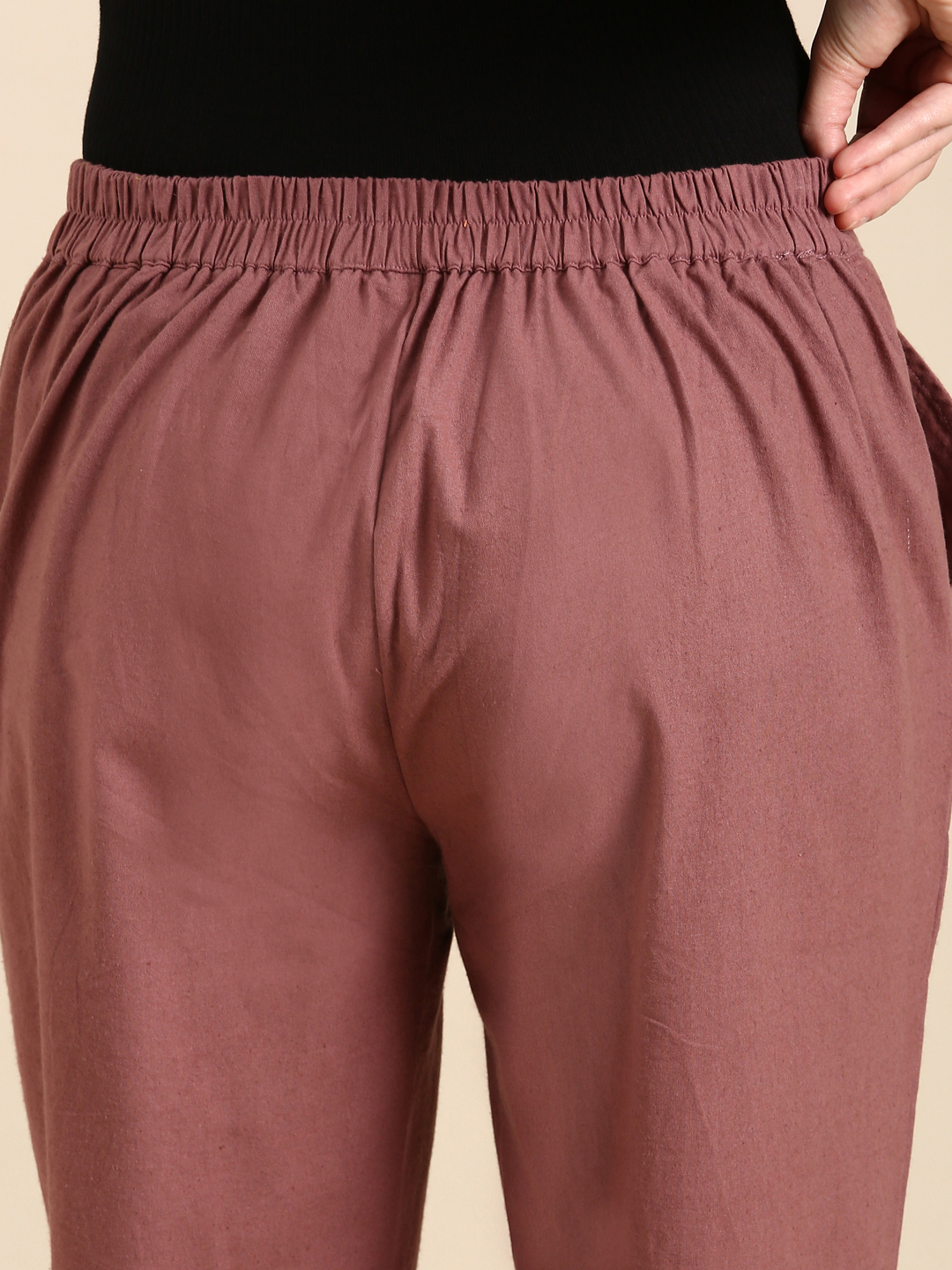 Rose Taupe Classic Pants