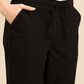 Black Crochet Pants