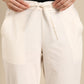 Off White Crochet Pants