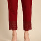 Marron Crochet Pants