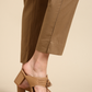 Coffee Brown Classic Pants