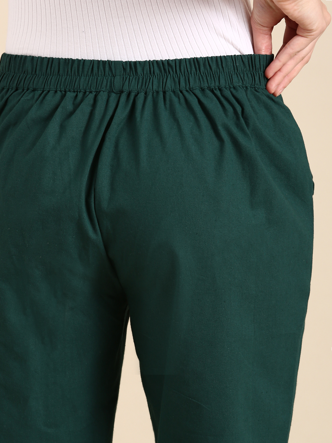 Bottle Green Classic  Pants