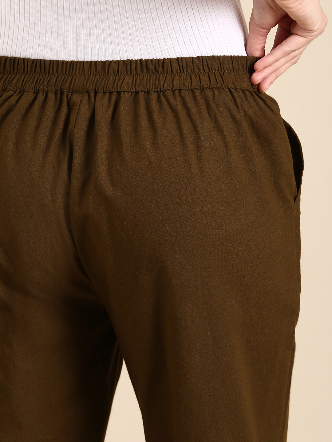 Olive Green Classic pants