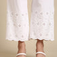 White Chikankari Parallel