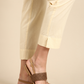 Cream Classic Pants