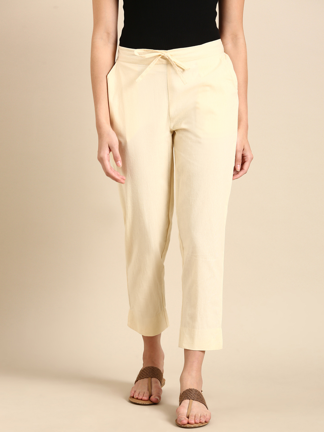 Off white Classic Pants
