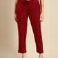 Maroon Classic Pants