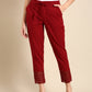 Marron Crochet Pants