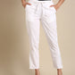 White Side Chikan Pants