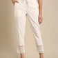 Off White Crochet Pants