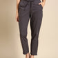 Dark Grey Side Chikan Pants