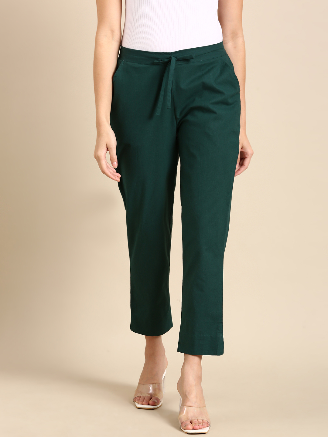Bottle Green Classic  Pants