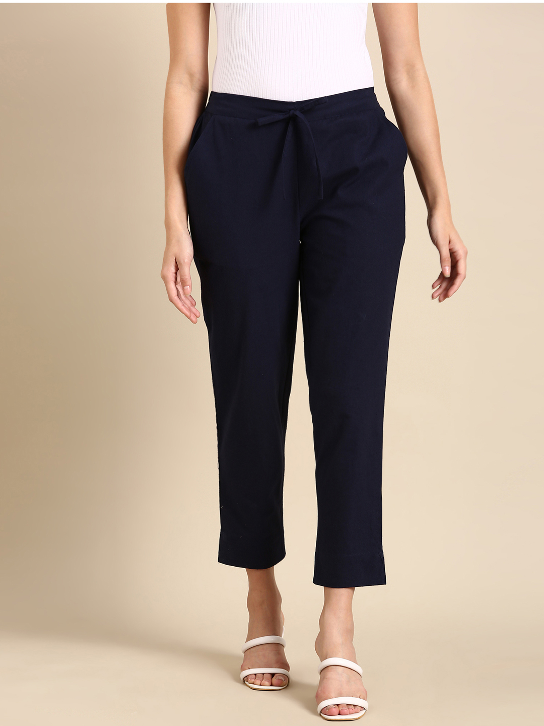 Off white Classic Pants