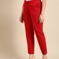 Red Classic Pants