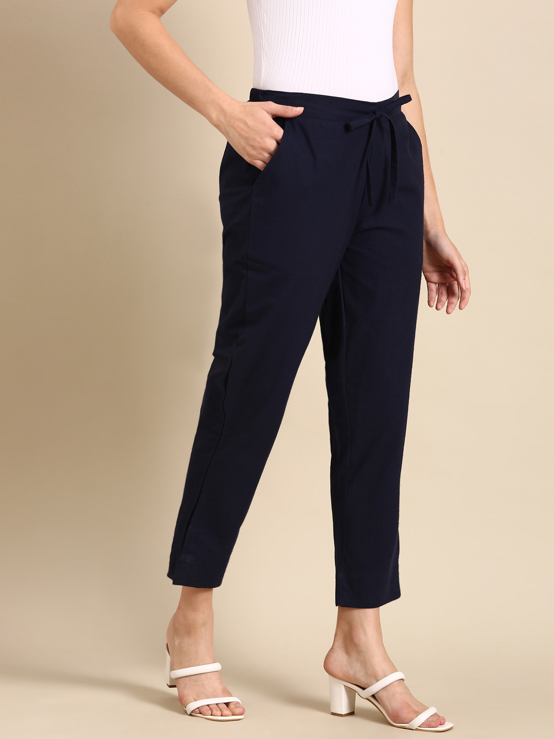 Off white Classic Pants