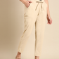 Beige Classic Pants