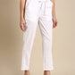 White Side Chikan Pants