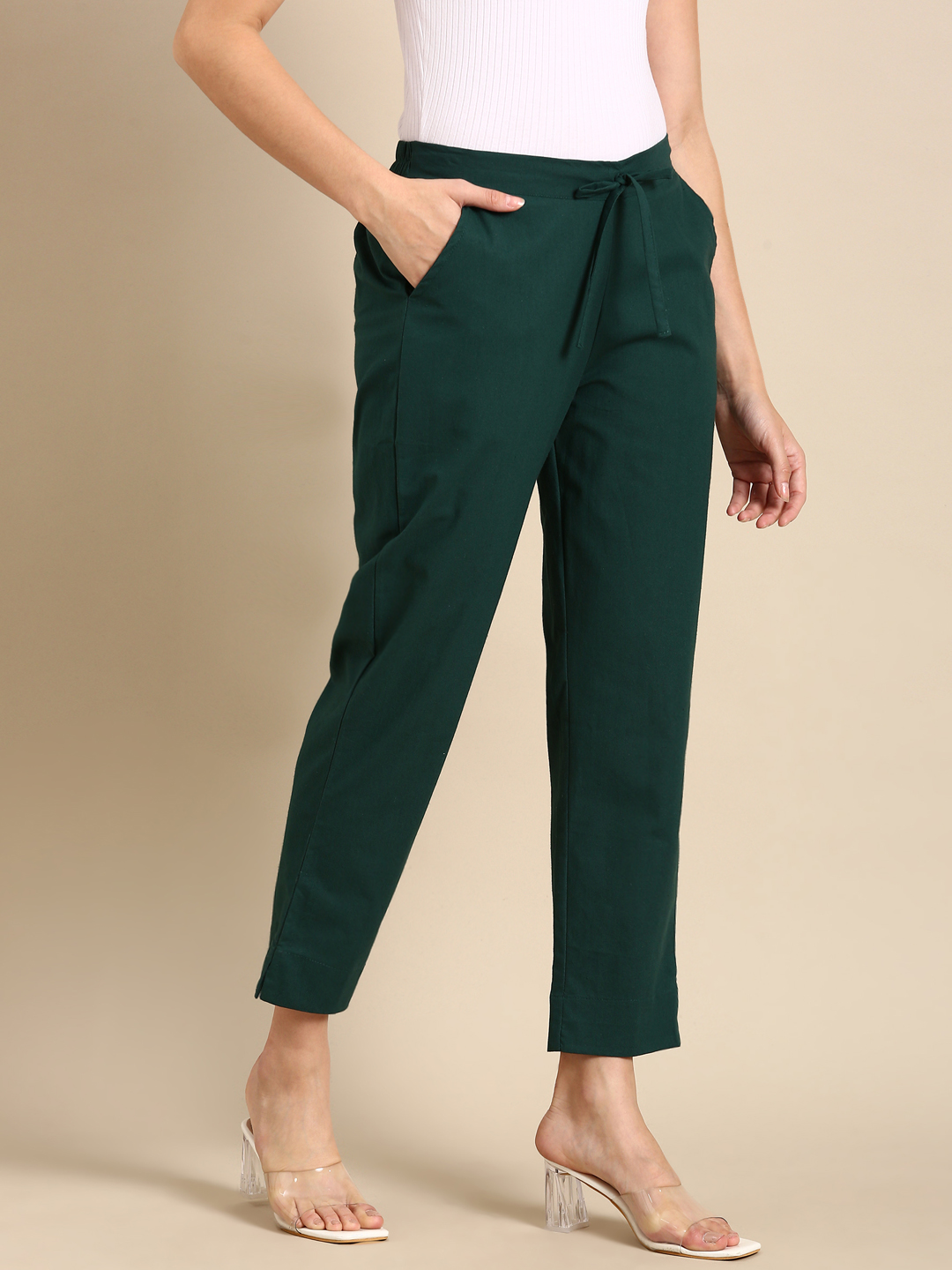 Bottle Green Classic  Pants