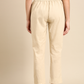 Beige Classic Pants