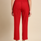 Red Classic Pants