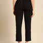 Black Side Chikan Pants
