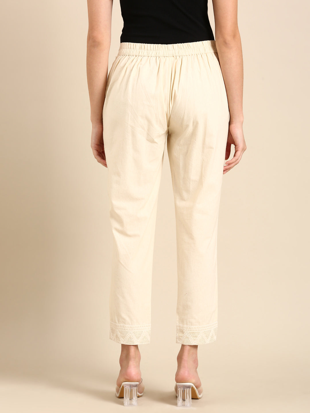 Johnna Classic Cream Pants