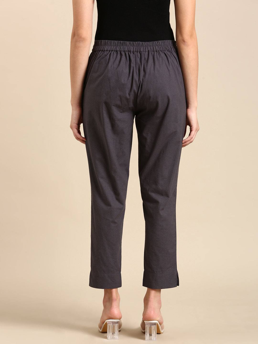 Cement Grey Classic Pants