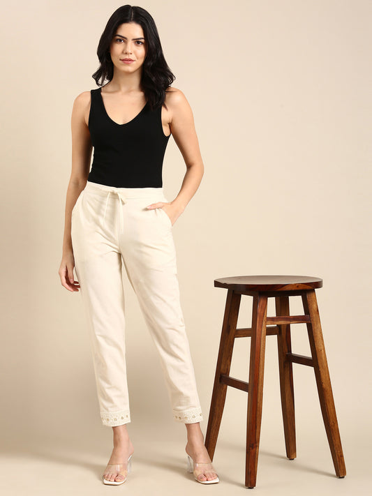 Arpita Classic Cream Pants