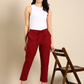 Maroon Classic Pants