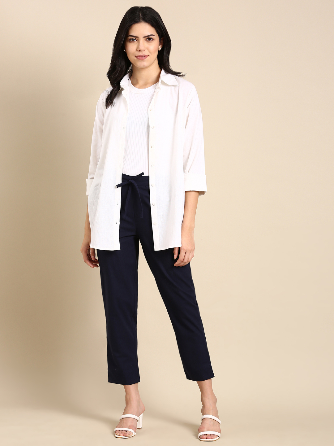 Off white Classic Pants