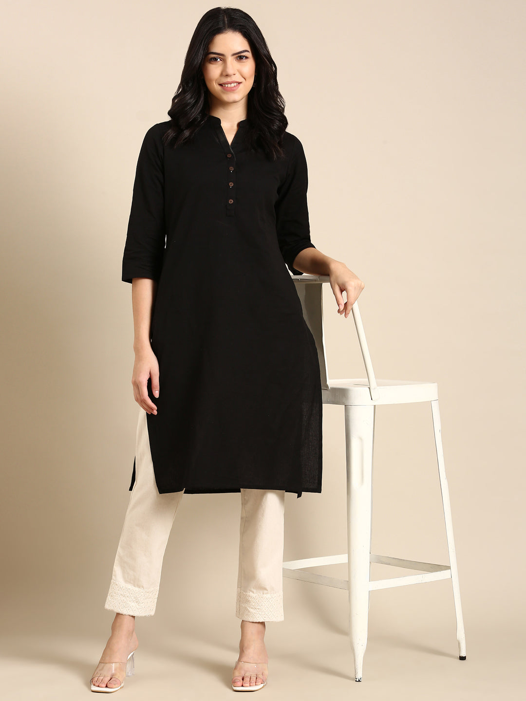 Diksha Classic Cream Pants